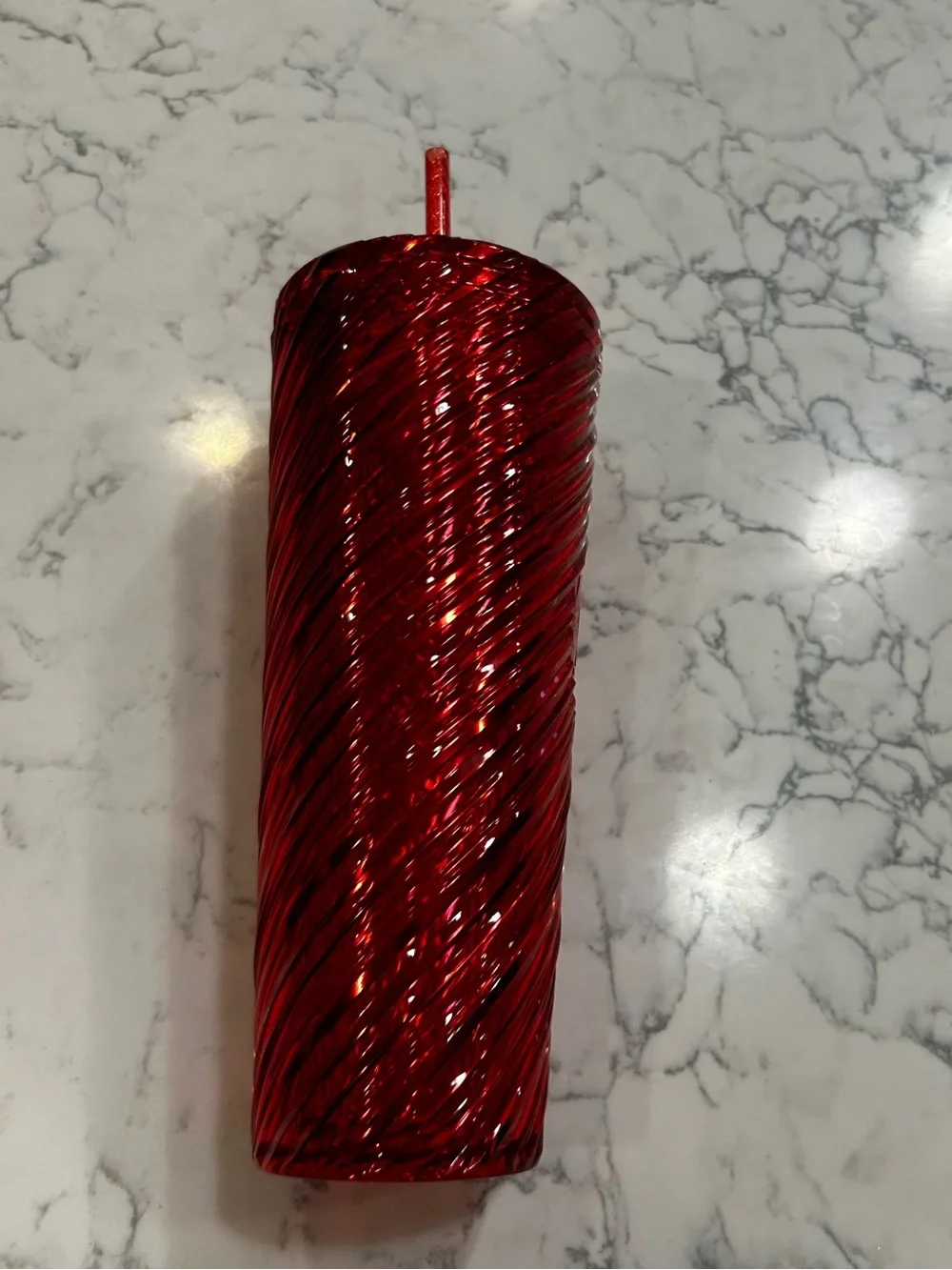 Starbucks red swirl